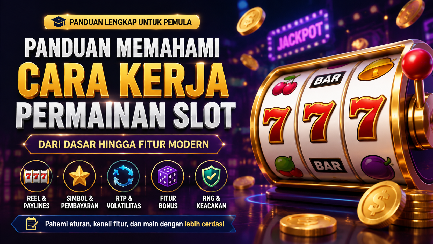 Panduan Memahami Cara Kerja Permainan Slot untuk Pemula