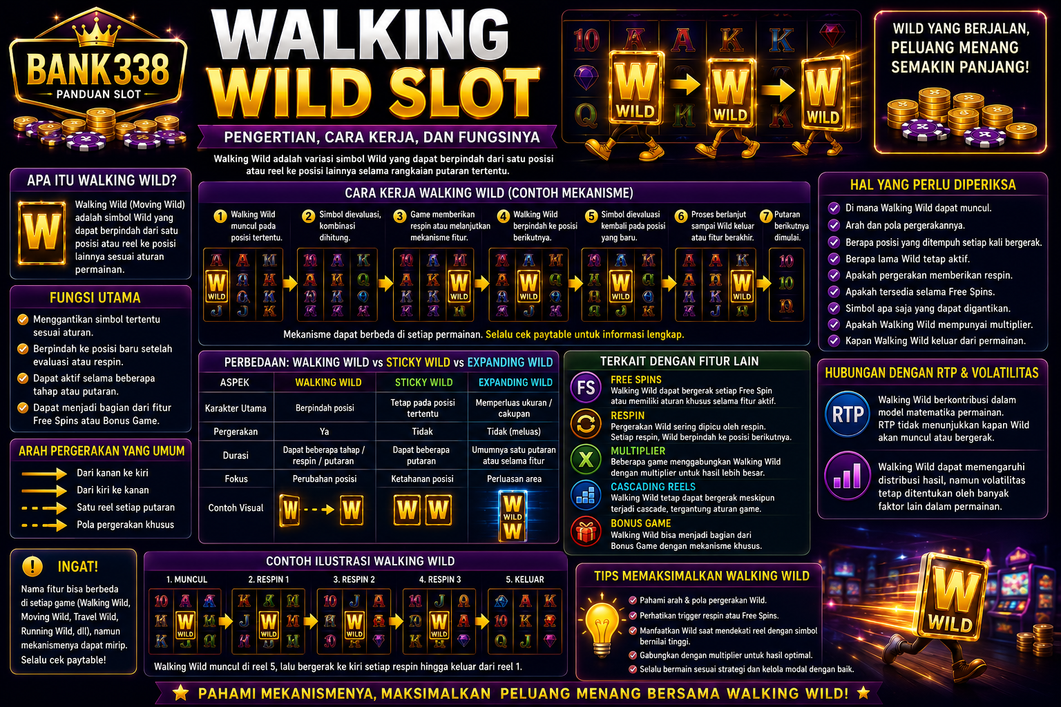 Walking Wild Slot: Pengertian, Cara Kerja, dan Fungsinya